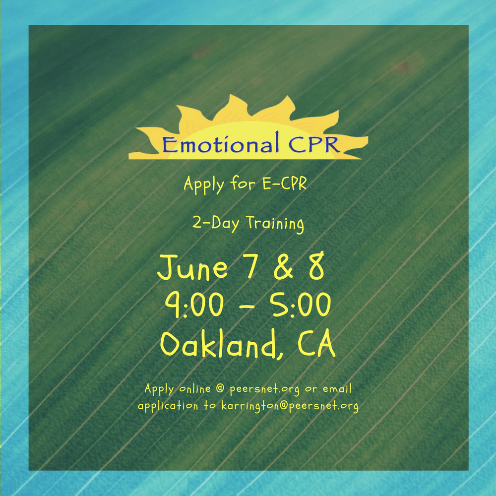 Apply for Emotional CPR Training