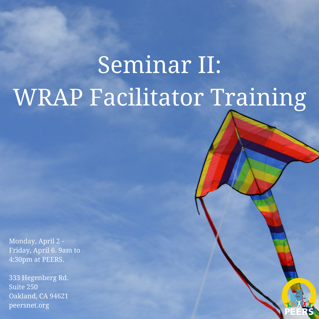 Seminar II: WRAP Facilitator Training